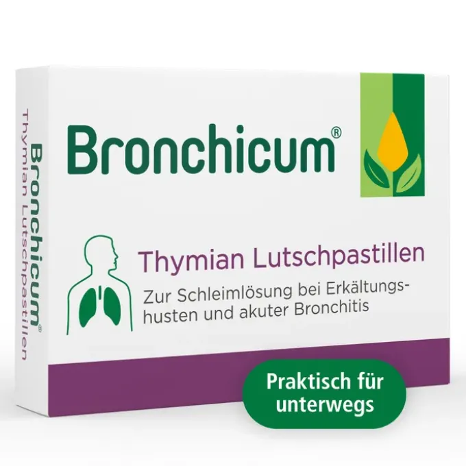BRONCHICUM Thymian Lutschpastillen 20 St