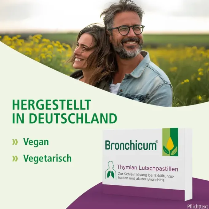BRONCHICUM Thymian Lutschpastillen 20 St