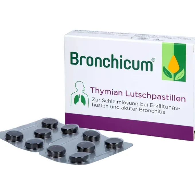 BRONCHICUM Thymian Lutschpastillen 20 St