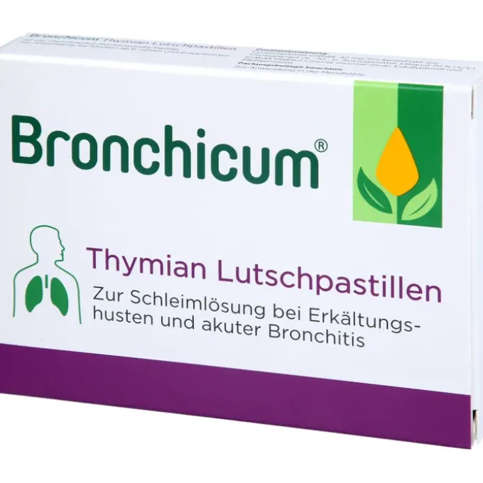 BRONCHICUM Thymian Lutschpastillen 20 St