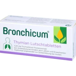 BRONCHICUM Thymian Lutschtabletten 50 St