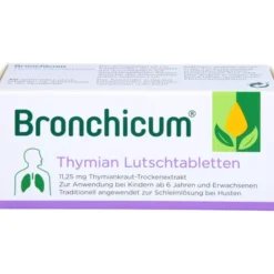 BRONCHICUM Thymian Lutschtabletten 50 St