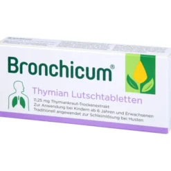 BRONCHICUM Thymian Lutschtabletten 20 St