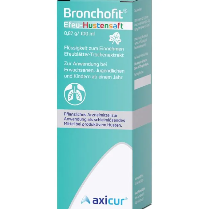 BRONCHOFIT Efeu-Hustensaft 0,87 g/100 ml FLE 100 ml