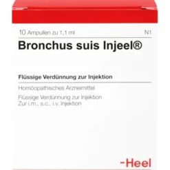 BRONCHUS suis Injeel Ampullen 10 St