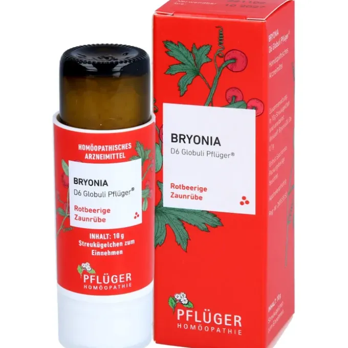 BRYONIA D 6 Globuli Pflüger Globulispender 10 g