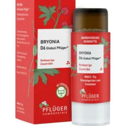 BRYONIA D 6 Globuli Pflüger Globulispender 10 g