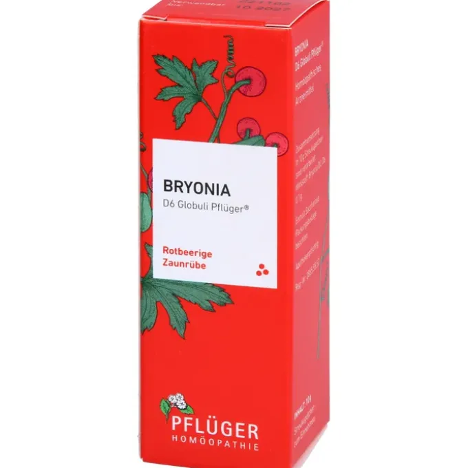 BRYONIA D 6 Globuli Pflüger Globulispender 10 g