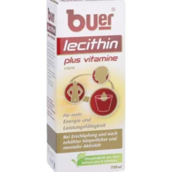BUER LECITHIN Plus Vitamine flüssig 750 ml