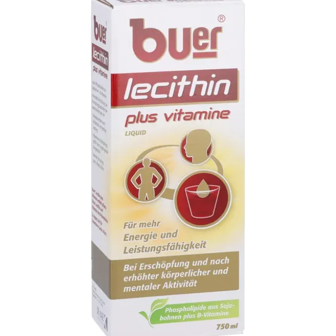 BUER LECITHIN Plus Vitamine flüssig 750 ml