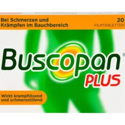 BUSCOPAN plus 10 mg/500 mg Filmtabletten 20 St