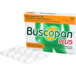 BUSCOPAN plus 10 mg/500 mg Filmtabletten 20 St