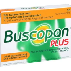 BUSCOPAN plus 10 mg/500 mg Filmtabletten 20 St