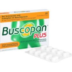 BUSCOPAN plus 10 mg/500 mg Filmtabletten 20 St