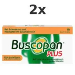 BUSCOPAN plus 10 mg/800 mg Suppositorien 2x 10St