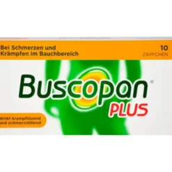BUSCOPAN plus 10 mg/800 mg Suppositorien 10 St