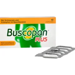 BUSCOPAN plus 10 mg/800 mg Suppositorien 10 St