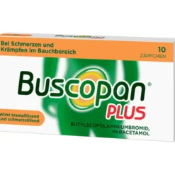BUSCOPAN plus 10 mg/800 mg Suppositorien 10 St