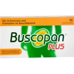 BUSCOPAN plus 10 mg/800 mg Suppositorien 10 St