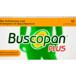 BUSCOPAN plus 10 mg/800 mg Suppositorien 10 St
