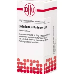 CADMIUM SULFURICUM C 200 Globuli 10 g