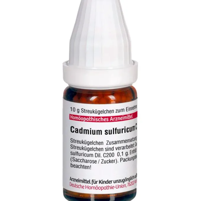 CADMIUM SULFURICUM C 200 Globuli 10 g