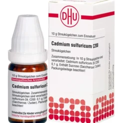 CADMIUM SULFURICUM C 200 Globuli 10 g