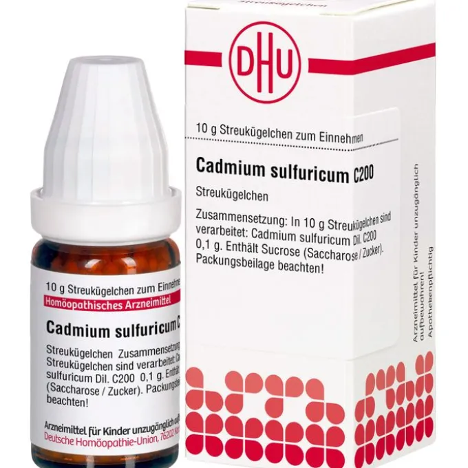 CADMIUM SULFURICUM C 200 Globuli 10 g
