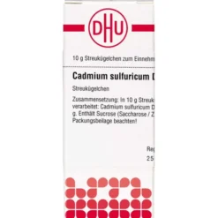 CADMIUM SULFURICUM D 6 Globuli 10 g