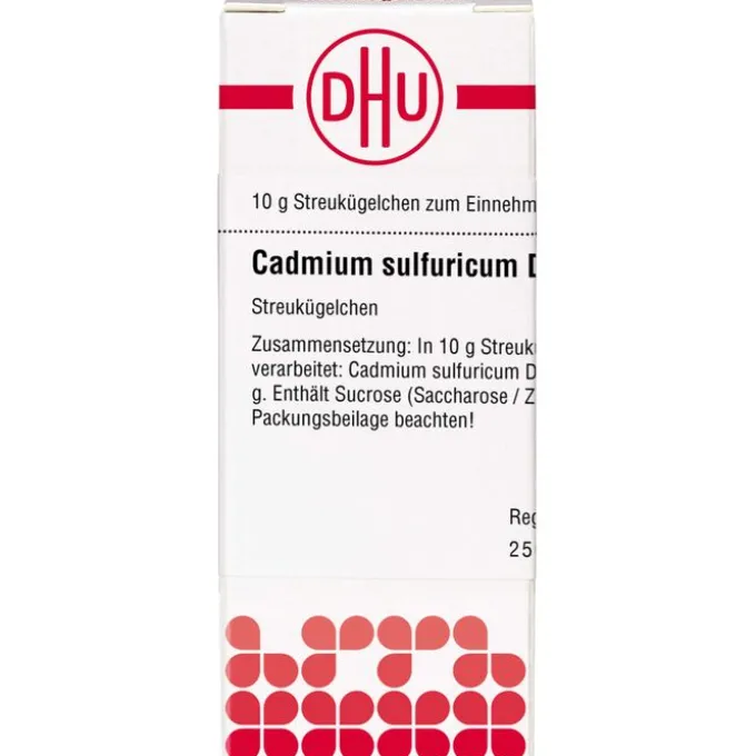 CADMIUM SULFURICUM D 6 Globuli 10 g