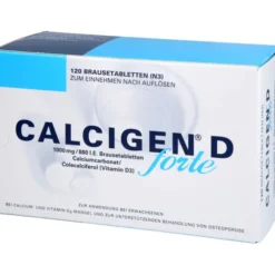 CALCIGEN D forte 1000 mg/880 I.E. Brausetabletten 120 St