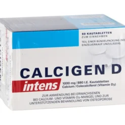 CALCIGEN D intens 1000 mg/880 I.E. Kautabletten 120 St