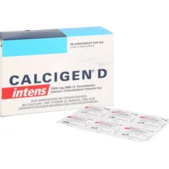 CALCIGEN D intens 1000 mg/880 I.E. Kautabletten 48 St