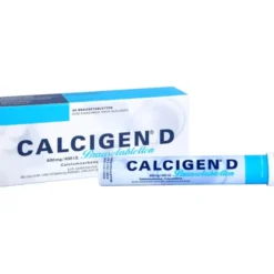 CALCIGEN D 600 mg/400 I.E. Brausetabletten 40 St