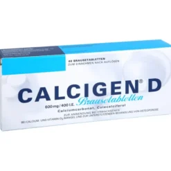 CALCIGEN D 600 mg/400 I.E. Brausetabletten 40 St