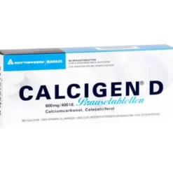 CALCIGEN D 600 mg/400 I.E. Brausetabletten 40 St