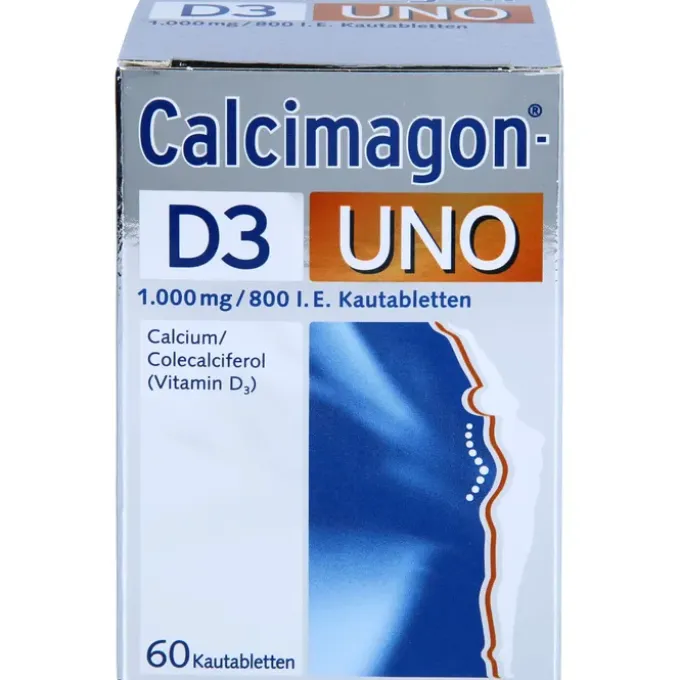 CALCIMAGON D3 Uno Kautabletten 60 St