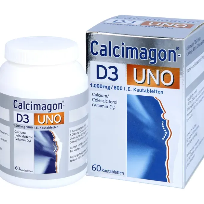 CALCIMAGON D3 Uno Kautabletten 60 St