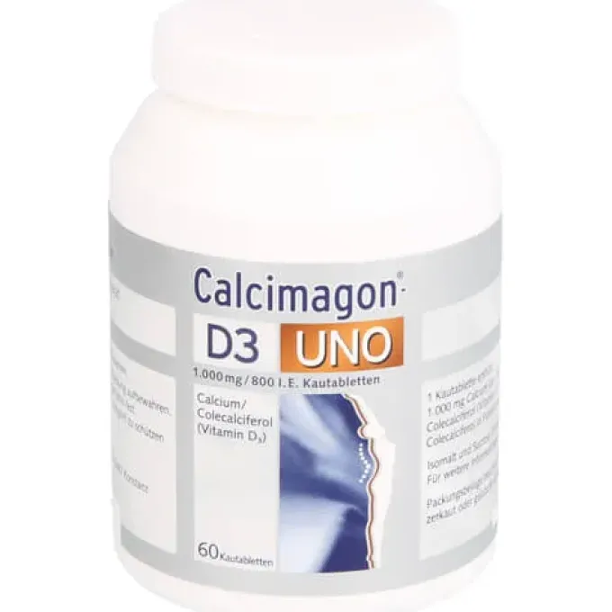 CALCIMAGON D3 Uno Kautabletten 60 St