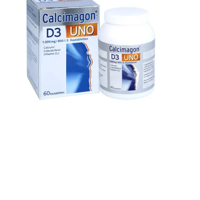 CALCIMAGON D3 Uno Kautabletten 60 St