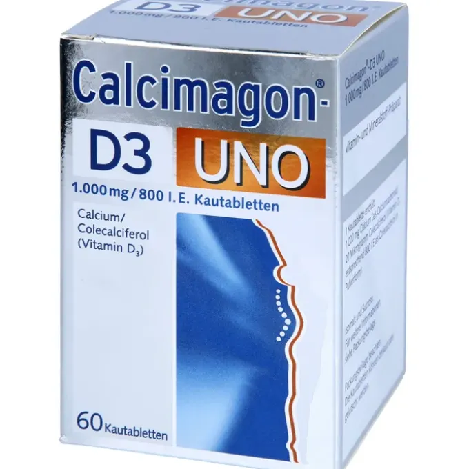 CALCIMAGON D3 Uno Kautabletten 60 St