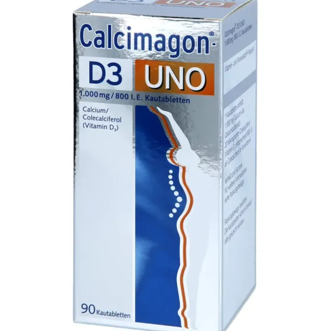 CALCIMAGON D3 Uno Kautabletten 90 St