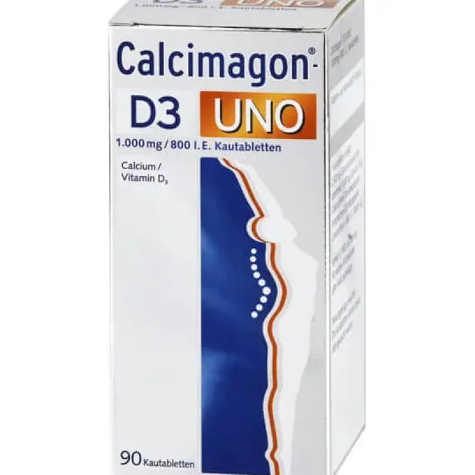 CALCIMAGON D3 Uno Kautabletten 90 St