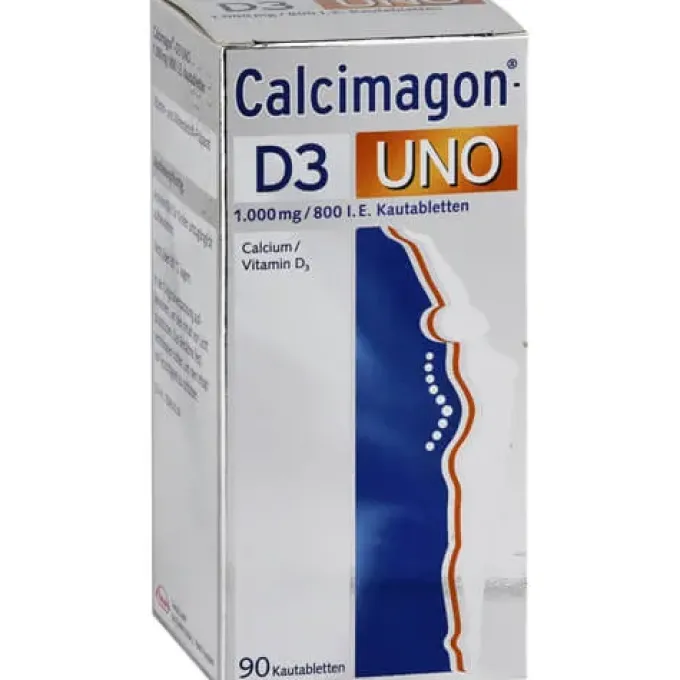 CALCIMAGON D3 Uno Kautabletten 90 St
