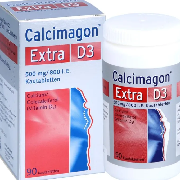 CALCIMAGON Extra D3 Kautabletten 90 St