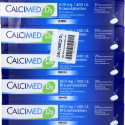 CALCIMED D3 600 mg/400 I.E. Brausetabletten 100 St