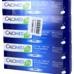 CALCIMED D3 600 mg/400 I.E. Brausetabletten 100 St