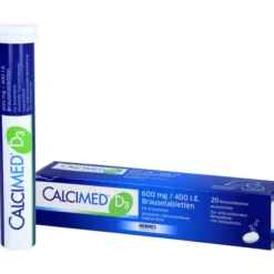 CALCIMED D3 600 mg/400 I.E. Brausetabletten 20 St