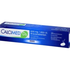 CALCIMED D3 600 mg/400 I.E. Brausetabletten 20 St
