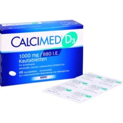 CALCIMED D3 1000 mg/880 I.E. Kautabletten 48 St